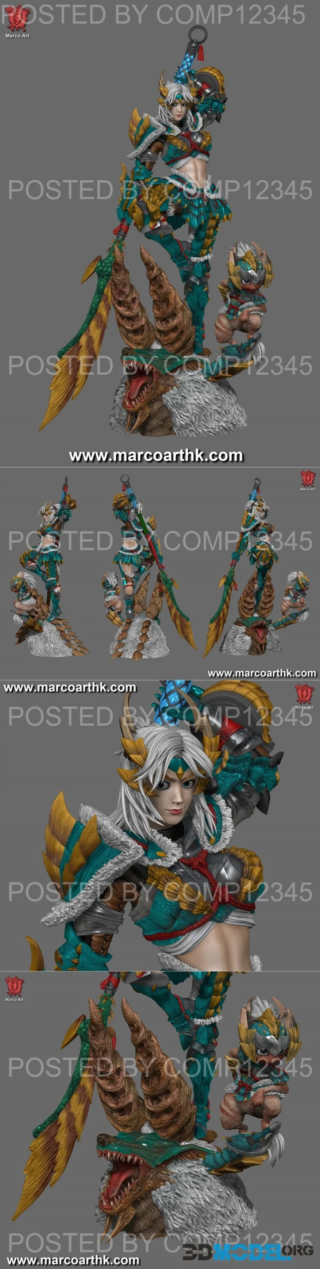 Marco Art - Monster Hunter – Printable