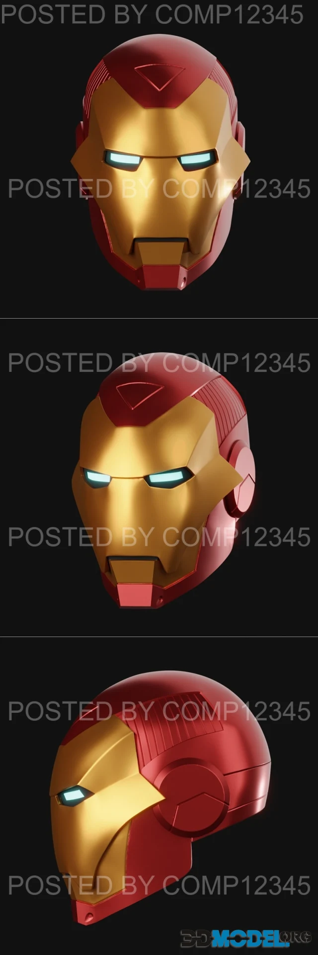 Iron Man model 25 – Printable