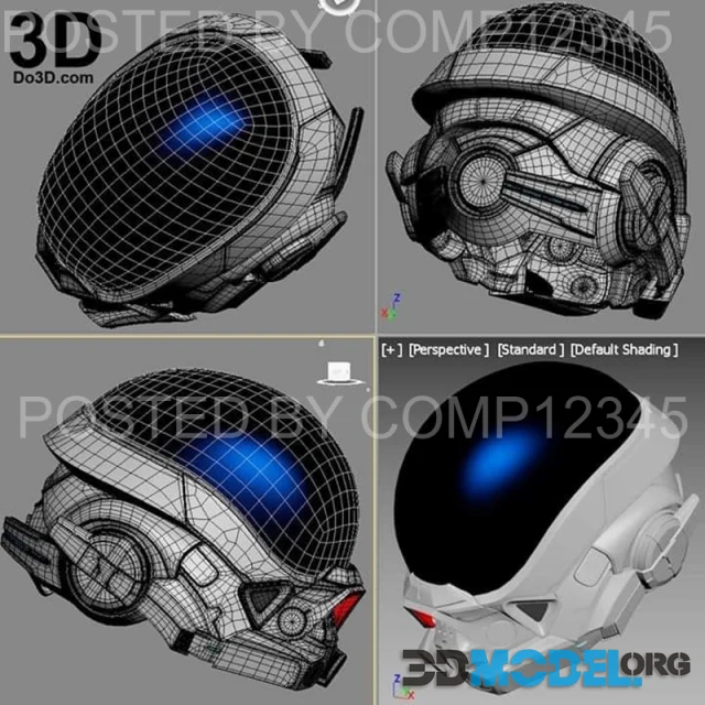 Mass effect Ryder helmet – Printable