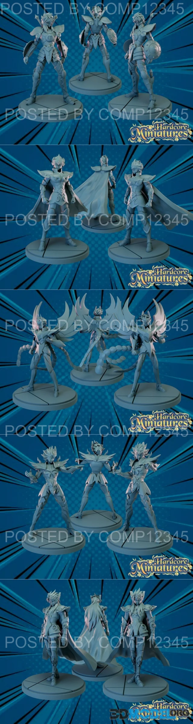 Hardcore Miniatures Pack – Printable