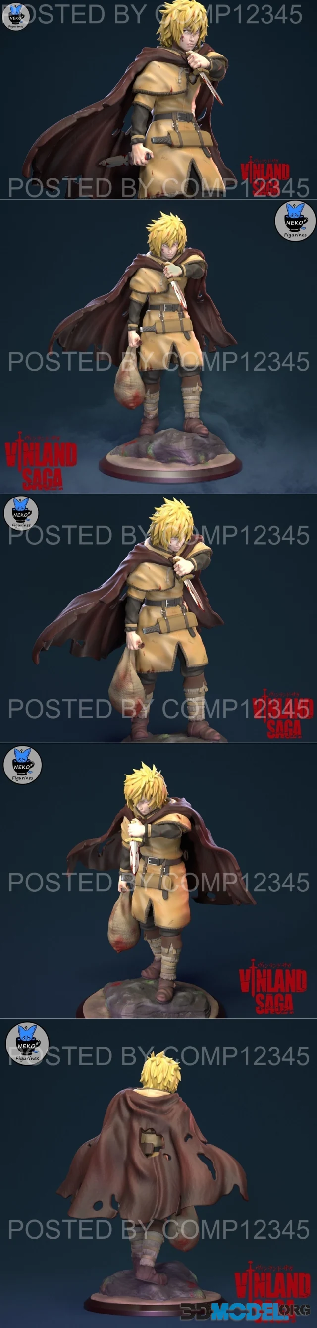 Thorfinn Karlsefni - Vinland Saga – Printable