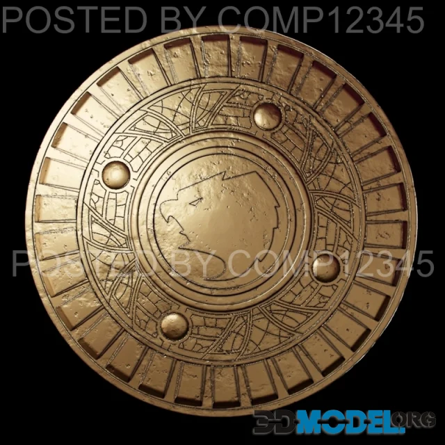 Hawk Man Shield – Printable
