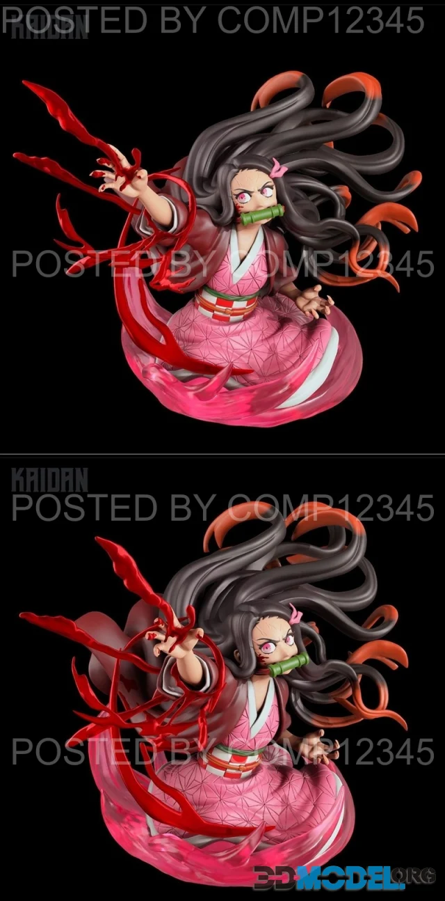 Nezuko Bust – Printable