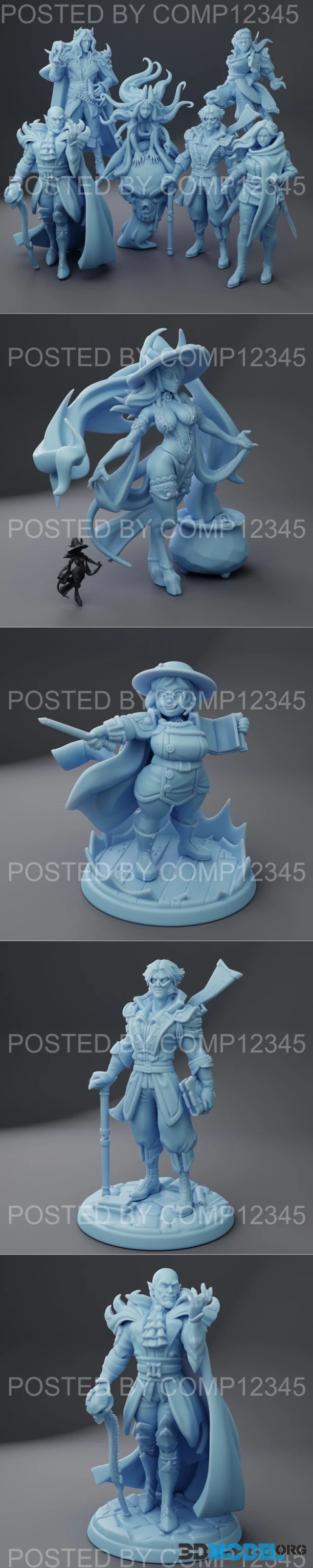 Twin Goddess Miniatures April 2023 – Printable