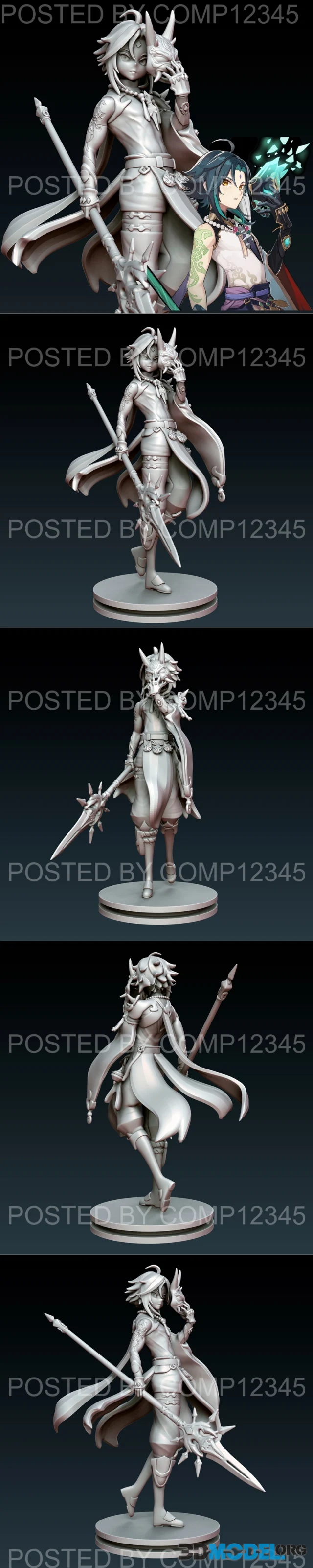 Genshin Impact Xiao – Printable
