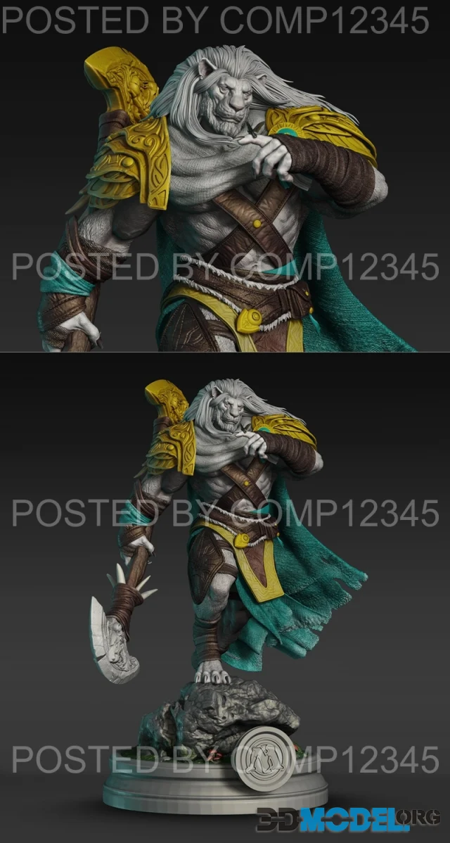 Ajani Goldmane Fan art – Printable
