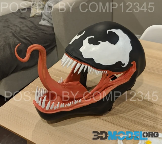 Venom Mask – Printable