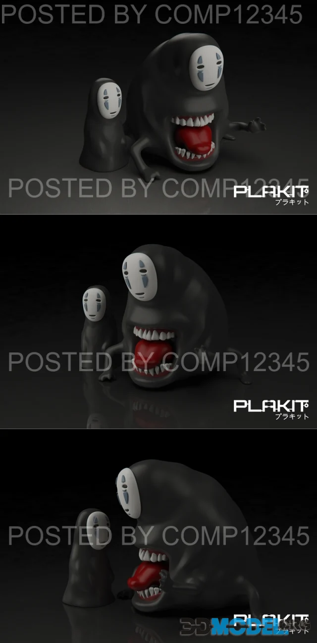 PlaKit - Spirited Away NOFACE – Printable