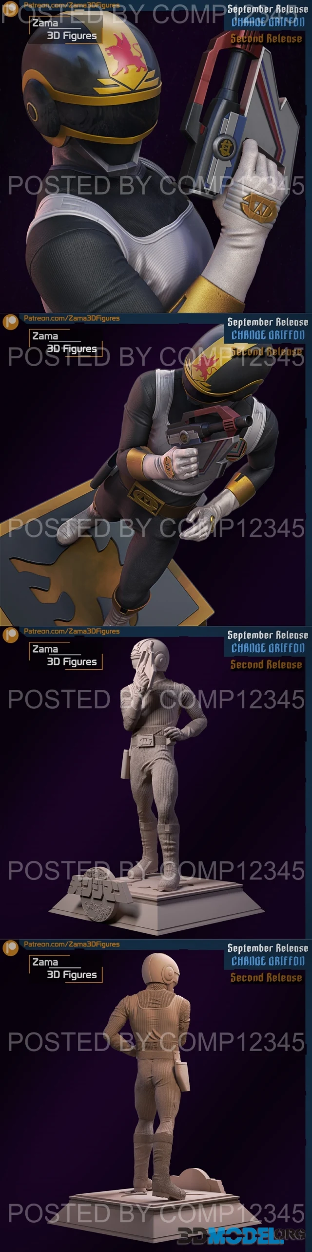 Zama3DFigures - Change Griffon – Printable