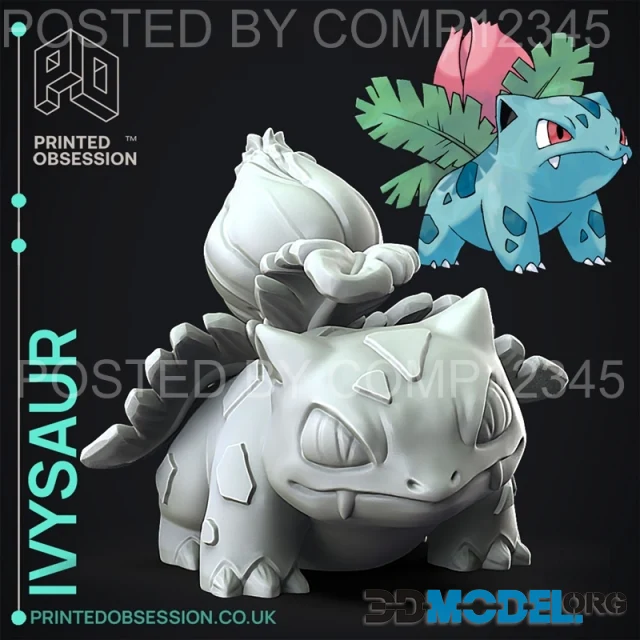 Ivysaur - Pokemon – Printable