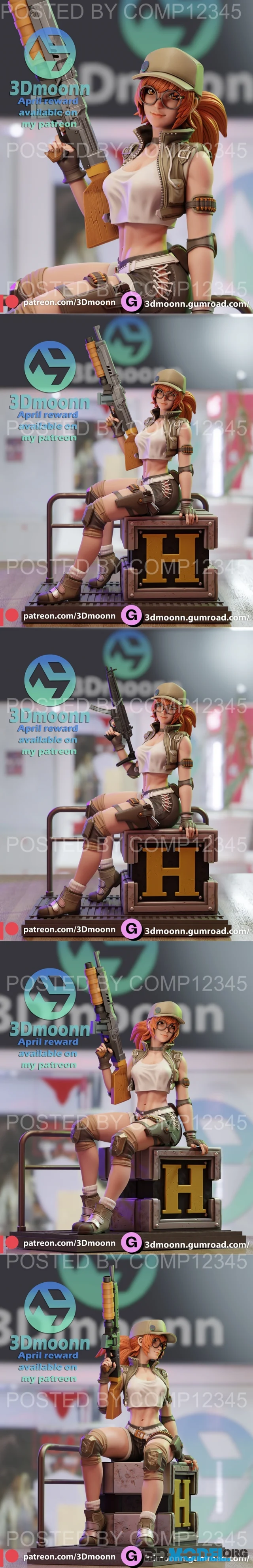 Fio - Metal Slug - 3Dmoonn – Printable