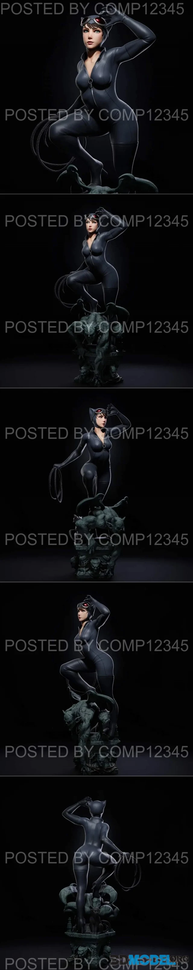 Ca 3d Studios - Catwoman – Printable