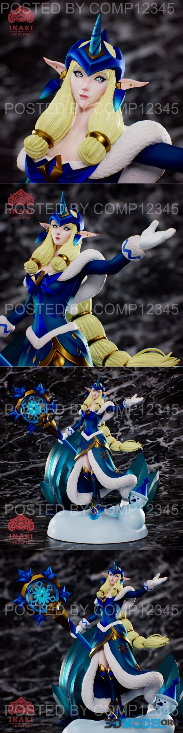 Soraka Winter Wonder - League of Legends – Printable