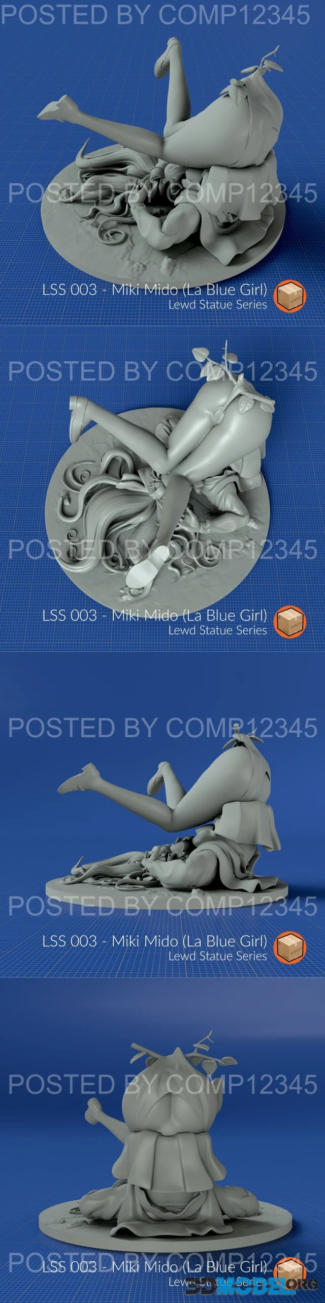 LSS 003 - Miki Mido (La Blue Girl) – Printable