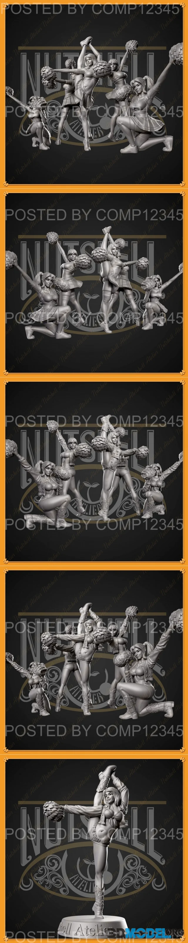 Nutshell Atelier - Cheerleader – Printable