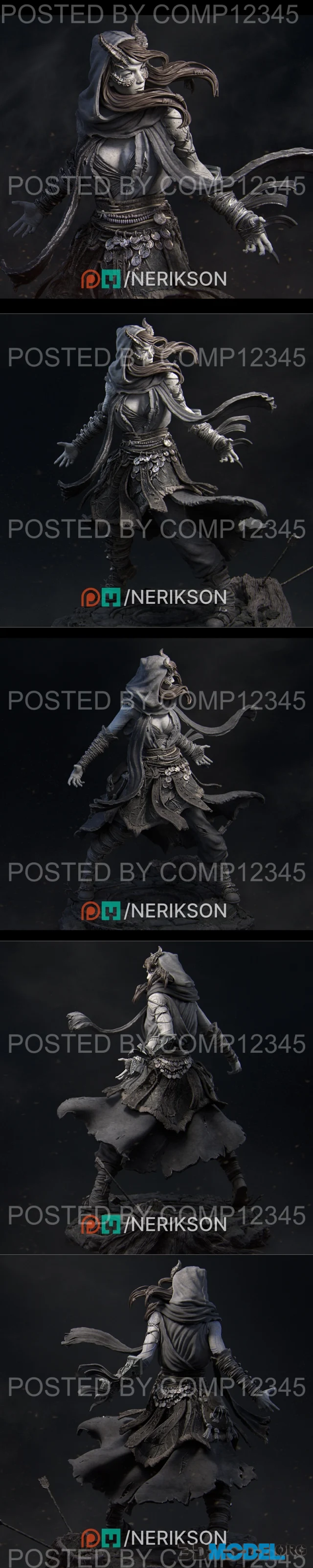 Rowena Statue – Printable