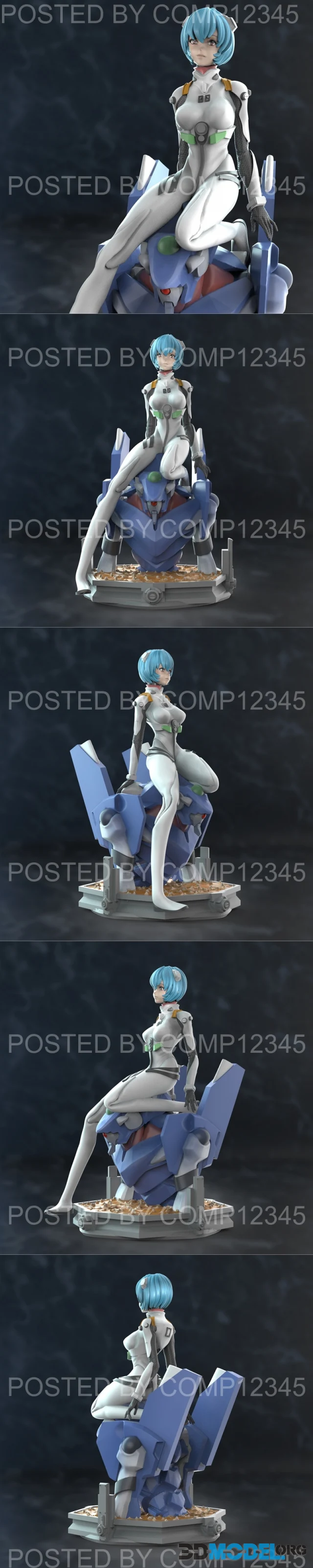 Rei - Evangelion – Printable