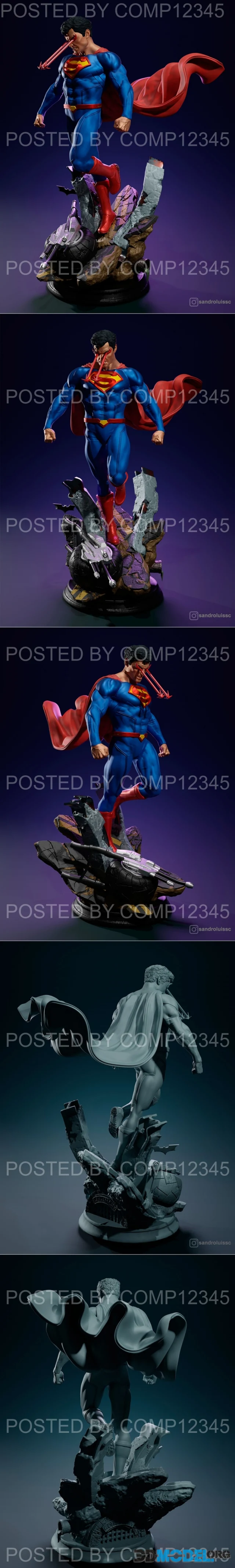 Superman V2 from DC – Printable