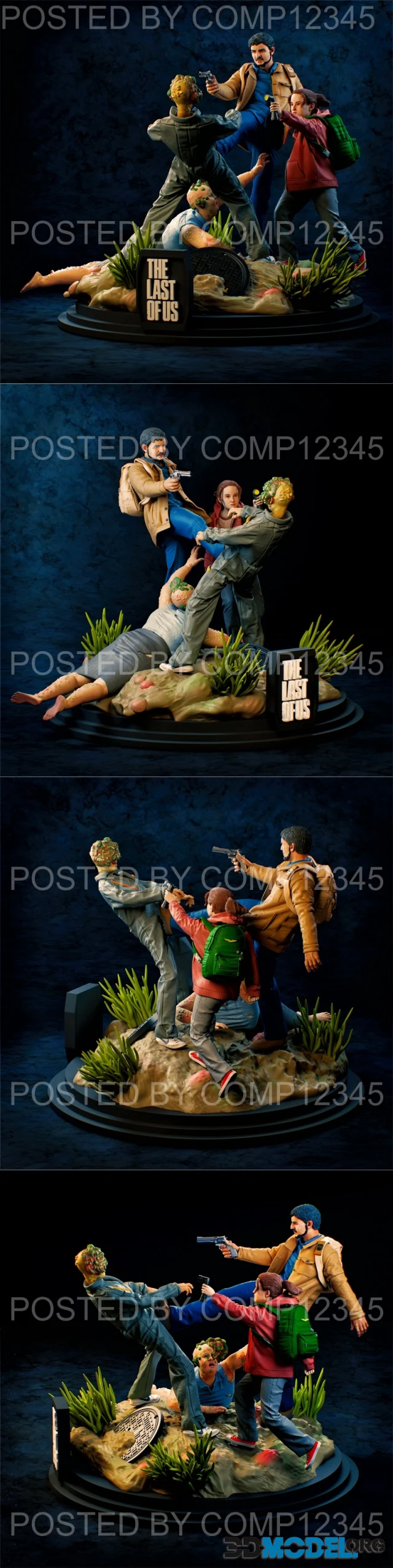The Last of Us TV serie Diorama – Printable