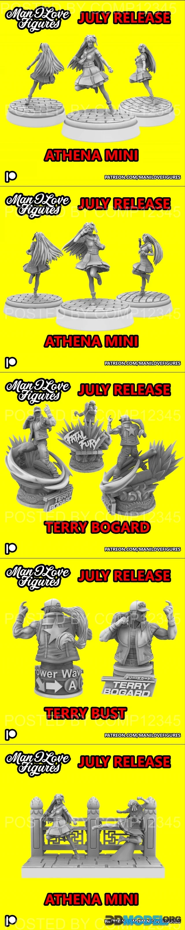 Man I Love Figures July 2022 – Printable