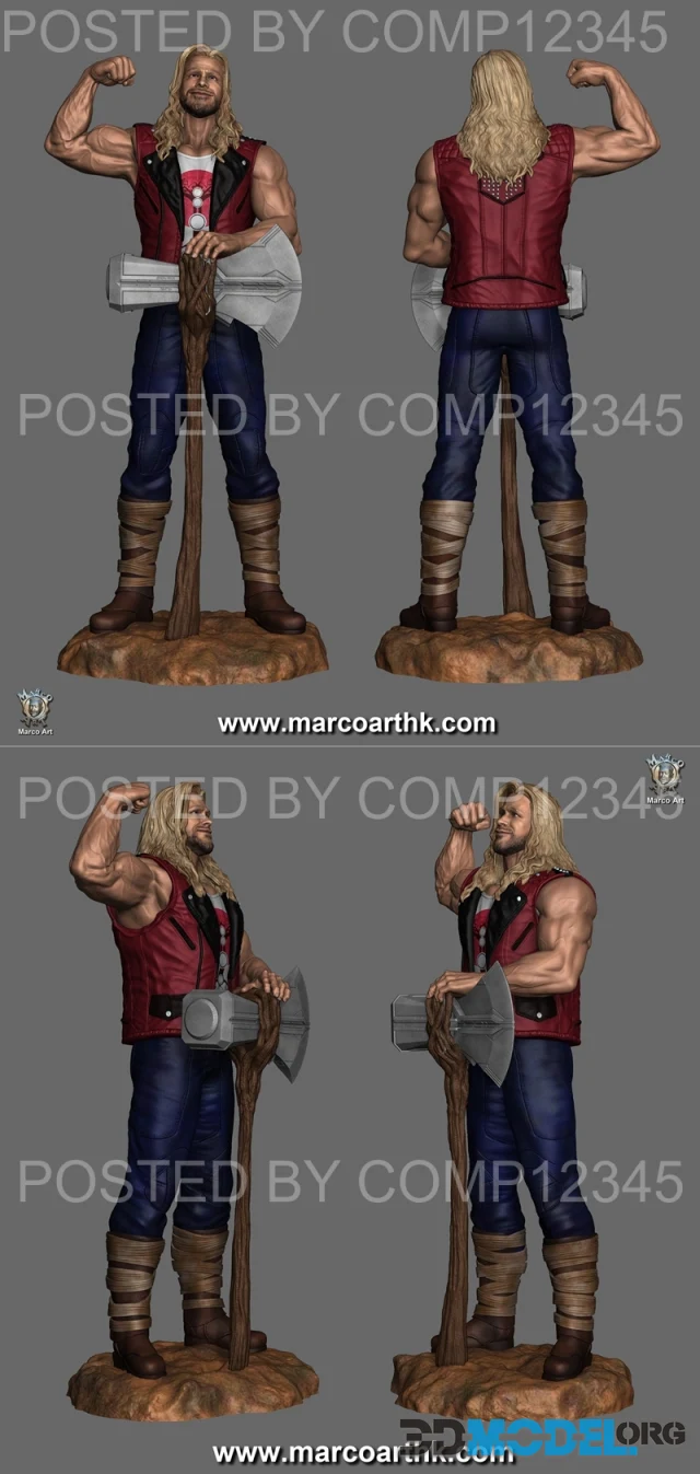 Marco Art - Casual Thor – Printable