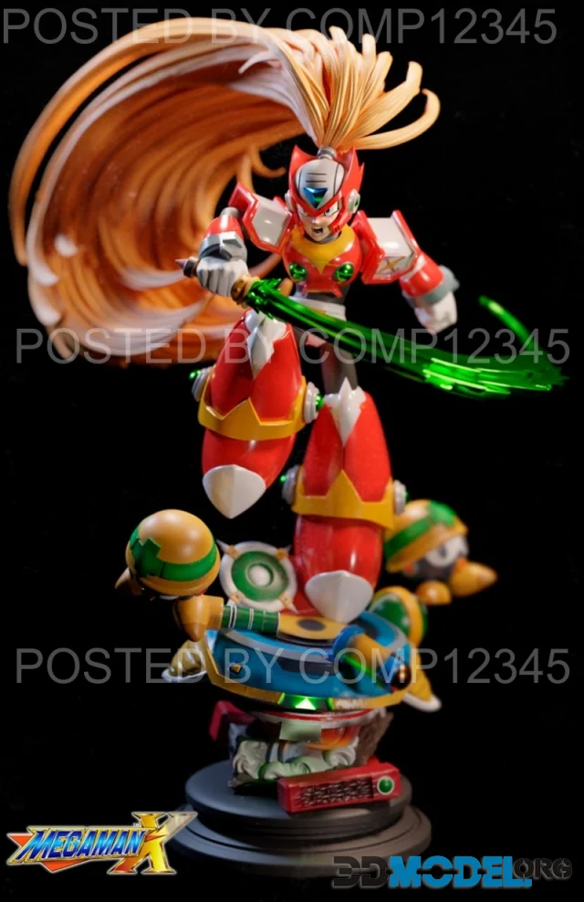Zero Megaman X – Printable