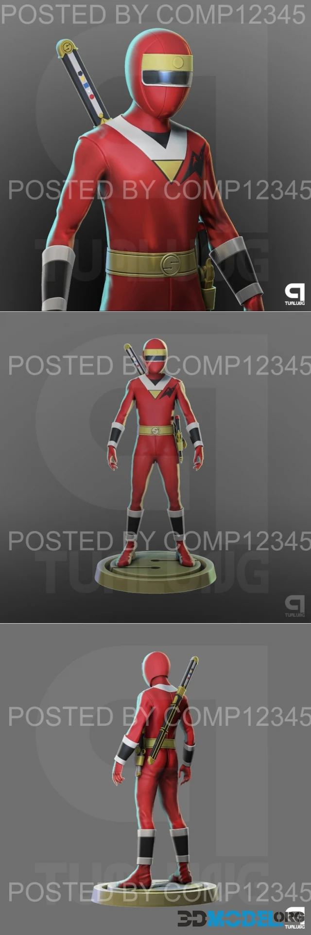 Red Kakuranger – Printable