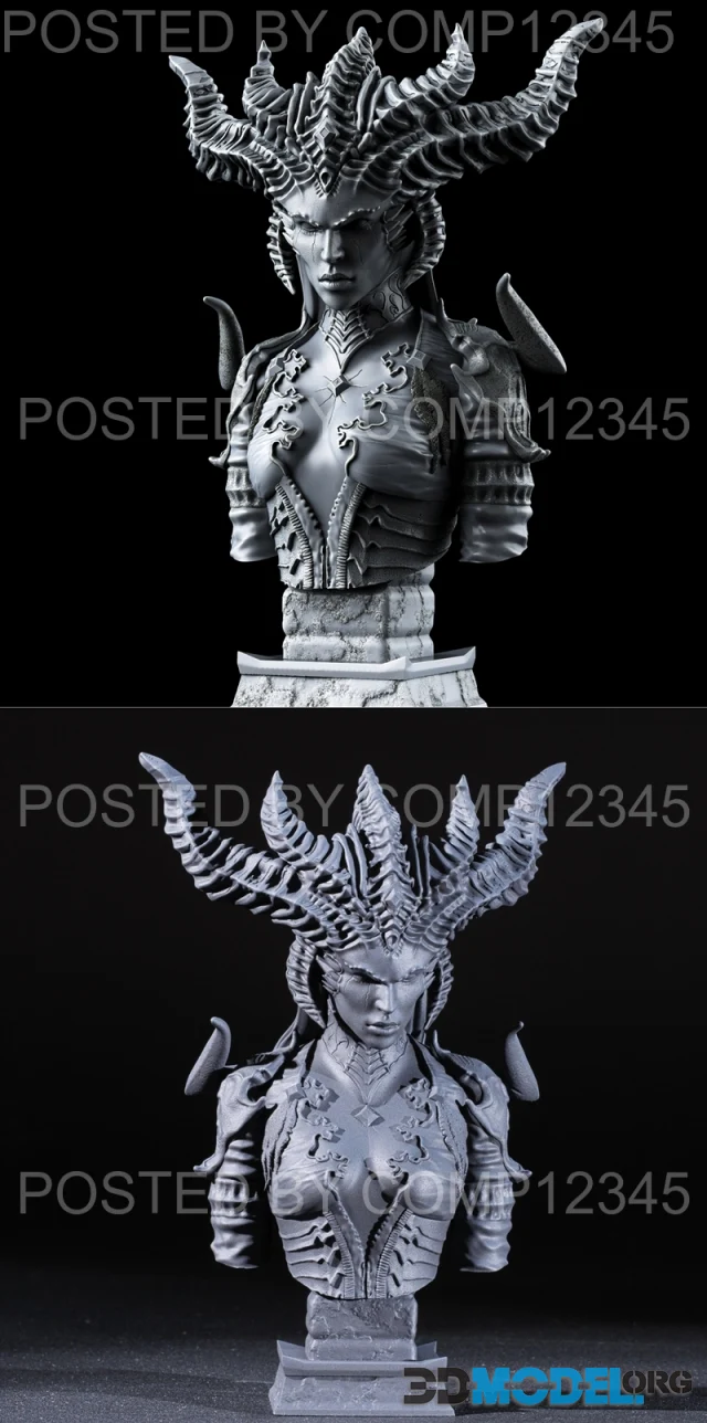 Lilith Bust – Printable