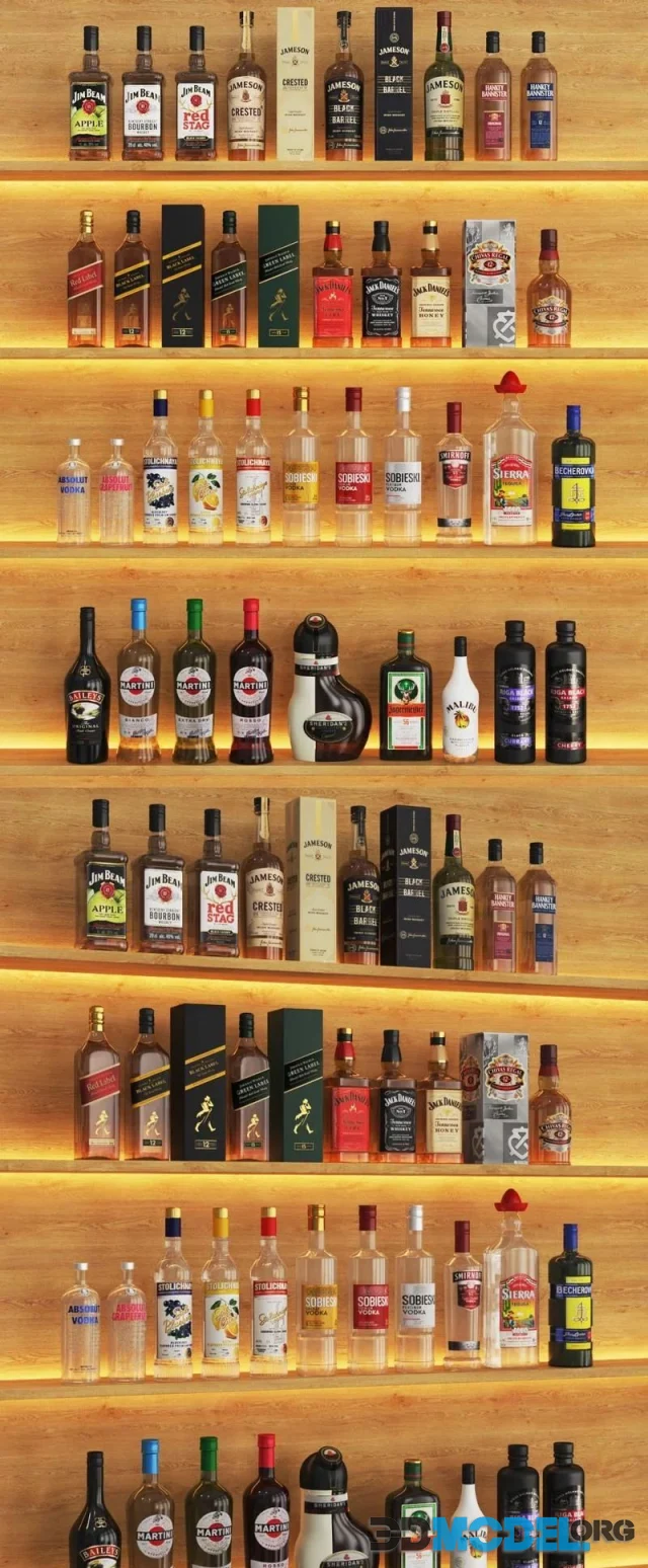 Alcohol Bar Set