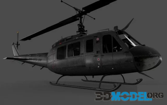 Attack Helicopter UH-1H Iroquois (PBR)