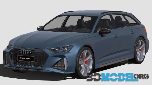 Audi RS6 Avant 2022 (PBR)