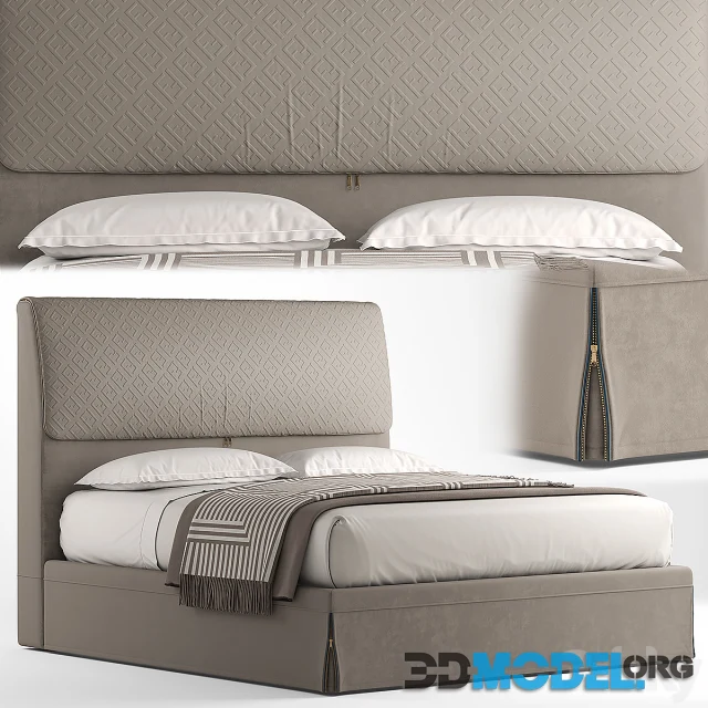 3D Model – Bed fendi dorian