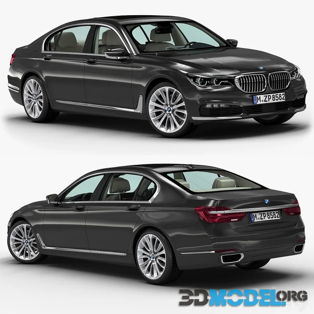 3D Model – BMW 7 Series