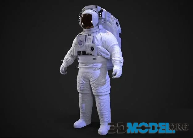Cosmonaut Space man (PBR)