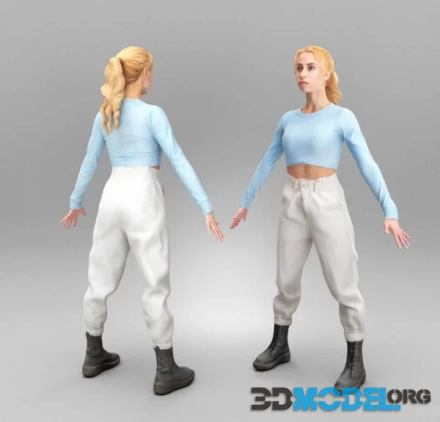 Cute woman (PBR)