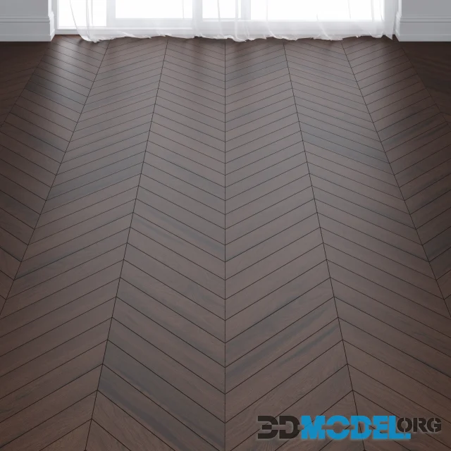 Ebony Oak Wood Parquet Floor in 3 types