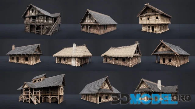 Enterable Medieval Houses and Cottages