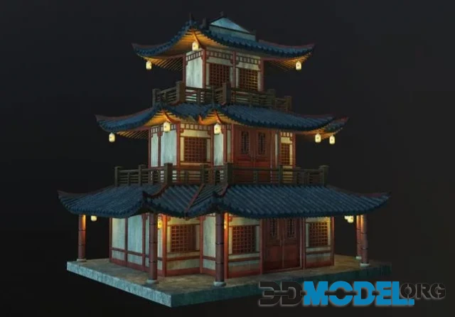 Highly detailled Asian Japanese and Chinese (PBR)