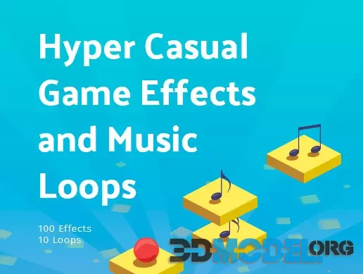 Hyper Casual Game Sound Effects and Music Loops