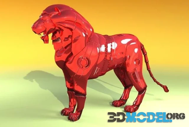 Lion metallic (PBR)