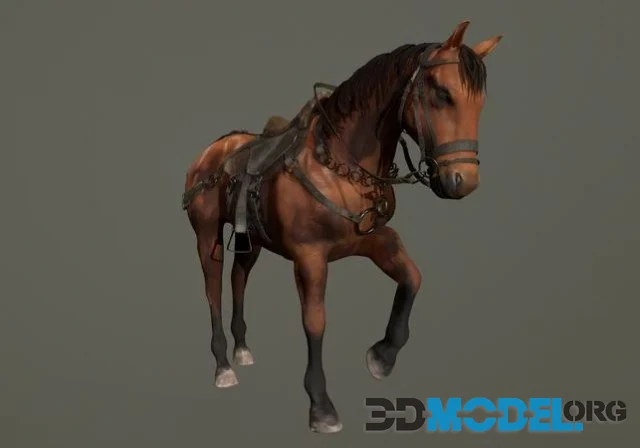 Medieval Horse (PBR)