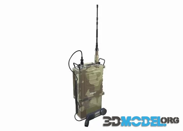 3D Model – Military Radio (PBR)