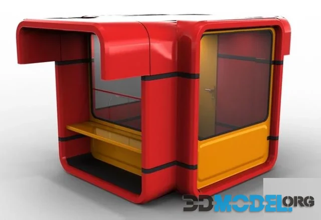 Modern Kiosk (PBR)
