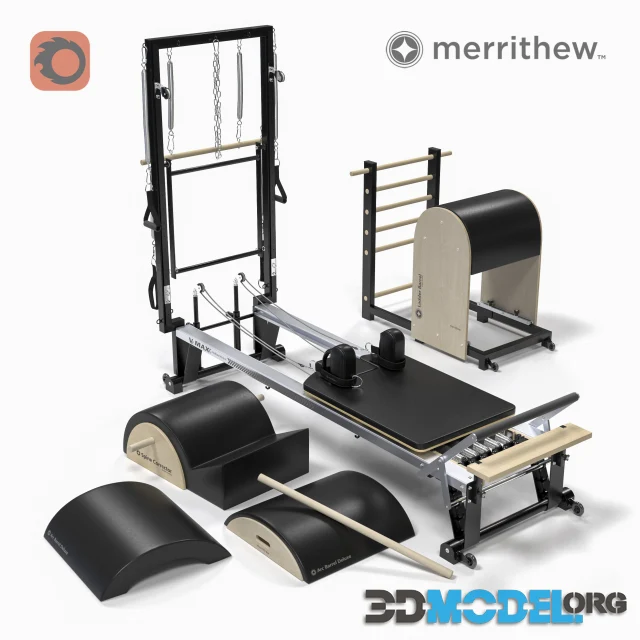 Professional equipment for Pilates Merrithew