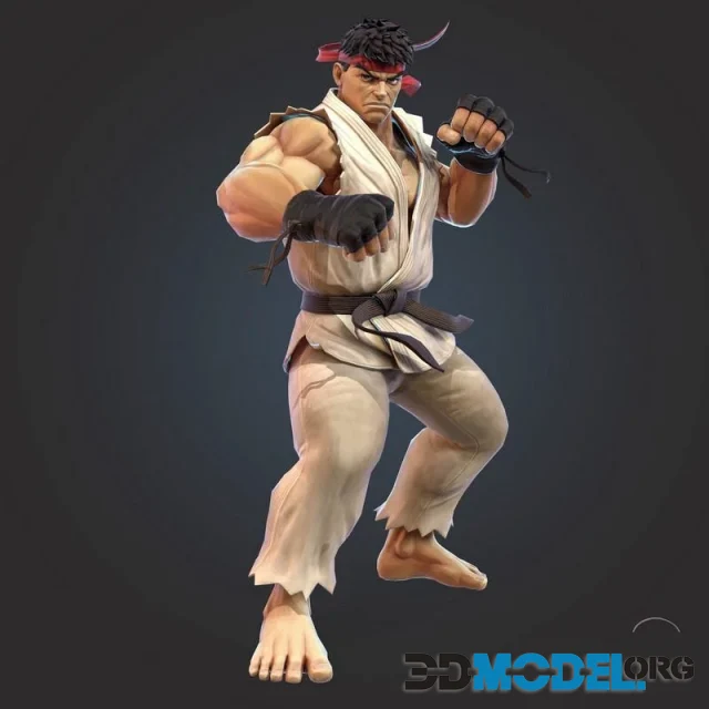 Ryu Fanart (PBR)