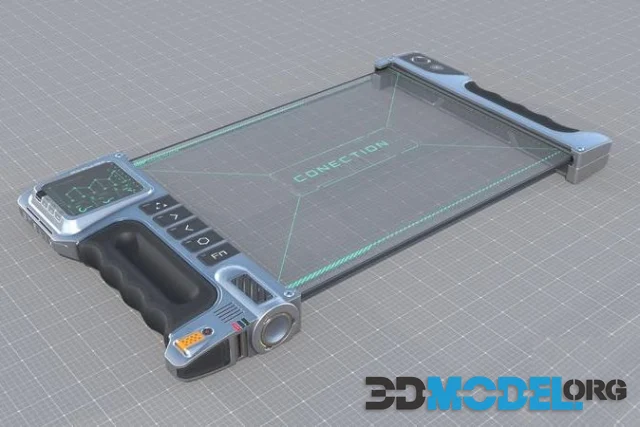 Sci-fi tablet device (PBR)