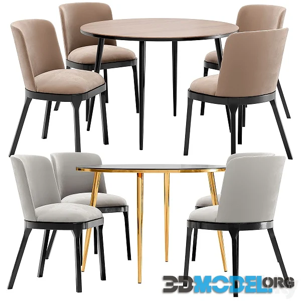 Selection Dining Chair and Luxore Table
