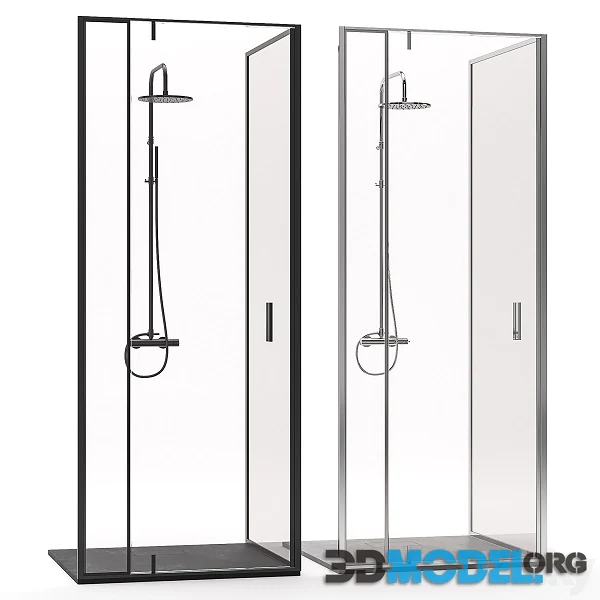 Shower Cabin With Shower System From Carlo Frattini