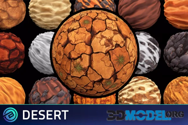 Stylized Desert Textures - RPG Environment