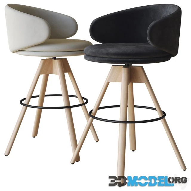swivel stool belle st by arrmet